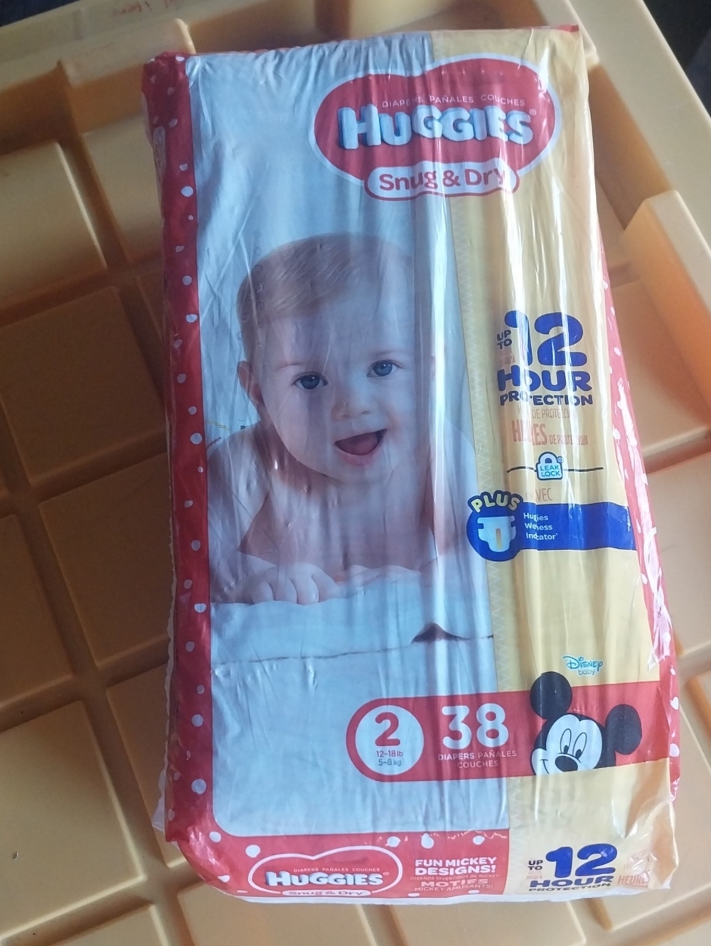 Huggies Snug & Dry Size 2 38 Diapers